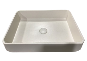 Calyx Cast Basin Polygon Alabaster