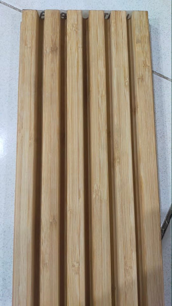 Indoor Bamboo Wall Cladding 2900mmX139mmX18mm mapple